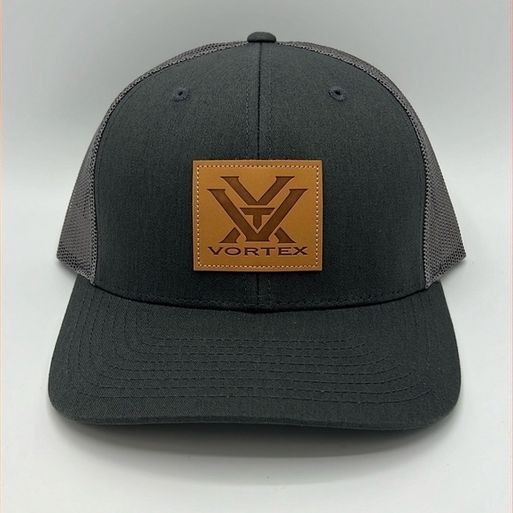 VORTEX GRAY MESH TRUCKER BALL CAP HAT BRAND NEW WITH TAGS OSFM - Picture 1 of 7